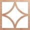Ekena Millwork Statesman Wood Fretwork Pierced Ceiling Medallion, Cherry, 34"OD x 21 3/4"ID x 3/8"T CMWP34X34X0375STCH - alternate 1